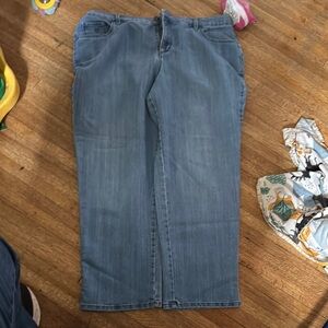 Gloria Vanderbilt Blue Straight Leg Jeans